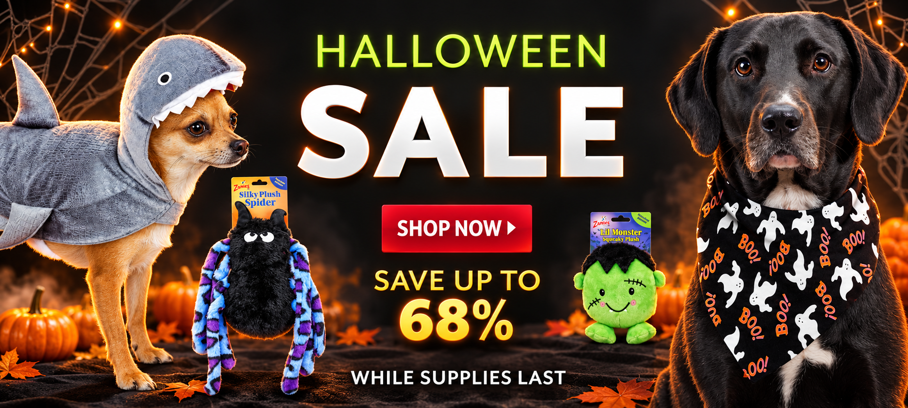 Halloween sale save up to 68 percent while supplies last