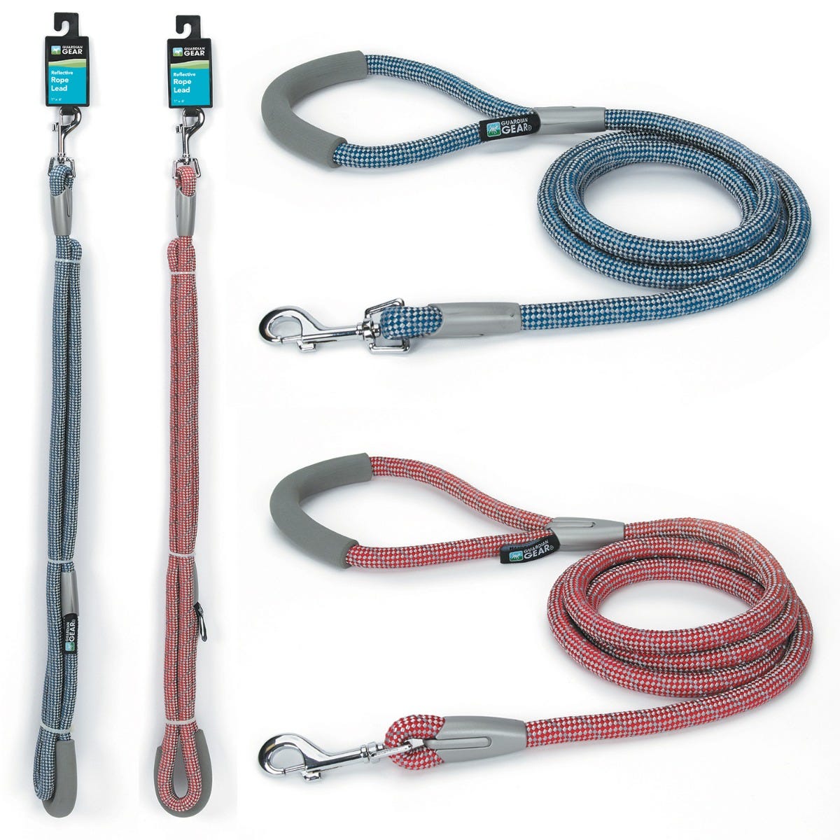 Guardian Gear Reflective Rope Lead 6 ft