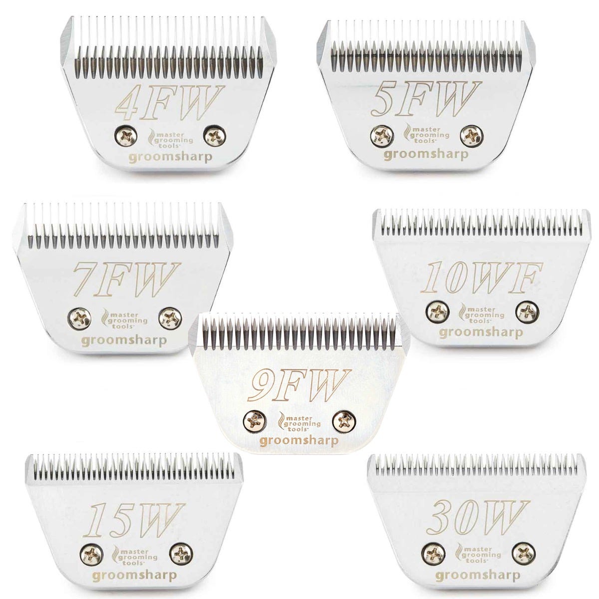 Master Grooming Tools GroomSharp Steel Wide Blades