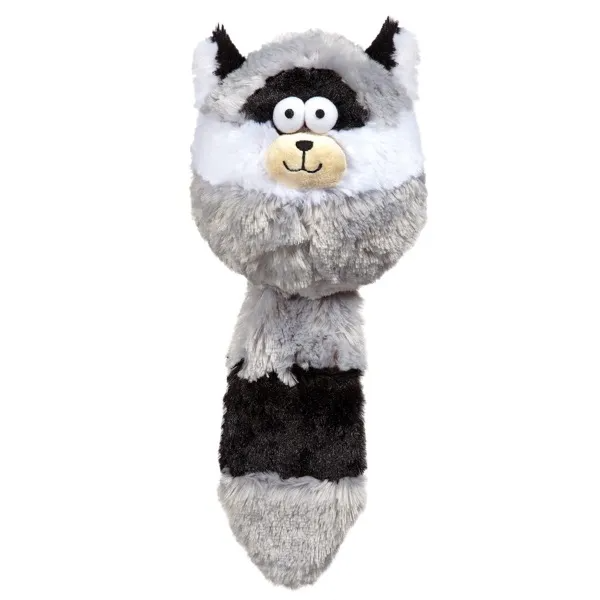 Zanies Funny Furry Fatty Raccoon Toy